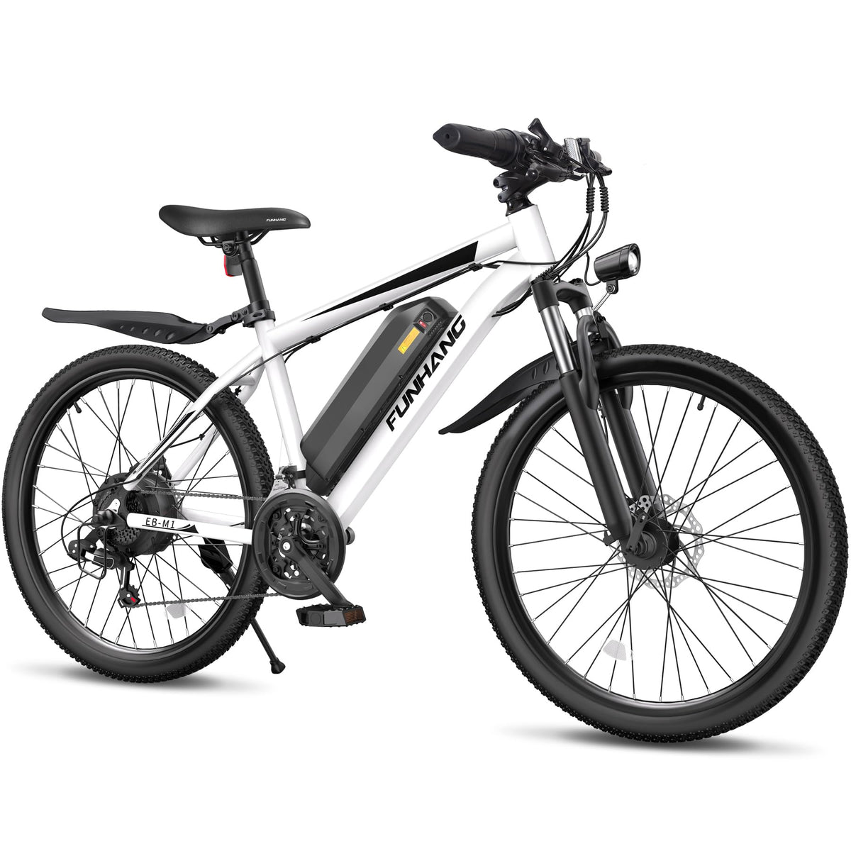 1000W 50Miles 26" Electric Mountain Bike with 48V Removable Battery H95134