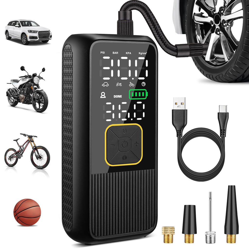 Portable Air Compressor 150PSI Tire Inflator Q821395