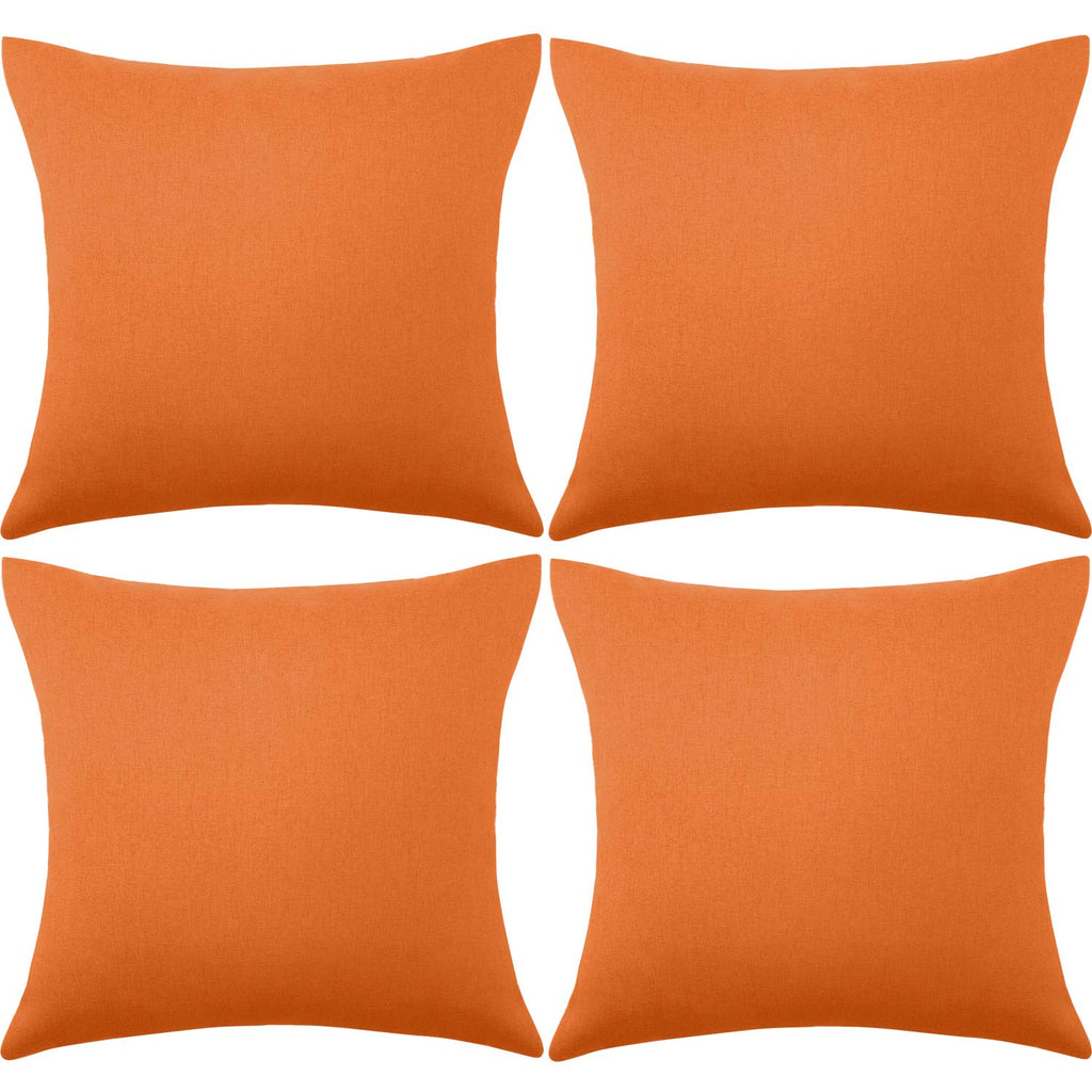 4 Pack Outdoor Throw Pillow Covers 18x18 R992