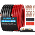 1/0 Gauge Copper Clad Aluminum Wire Kit with 250A ANL Fuse Holder S750147