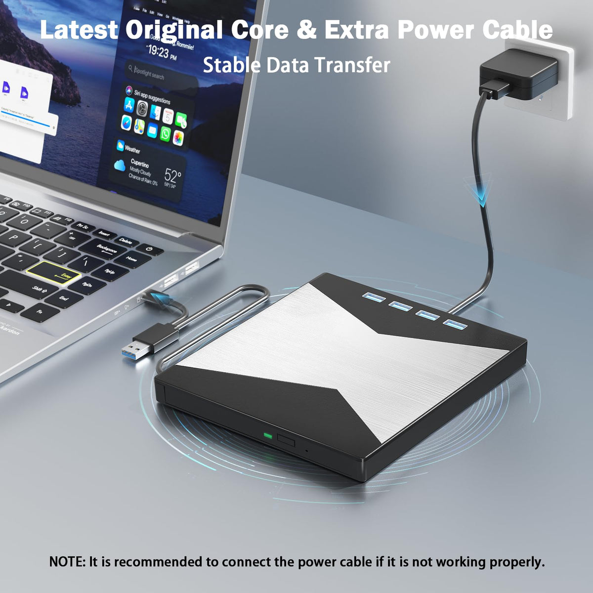 4K External Blu Ray Drive H898
