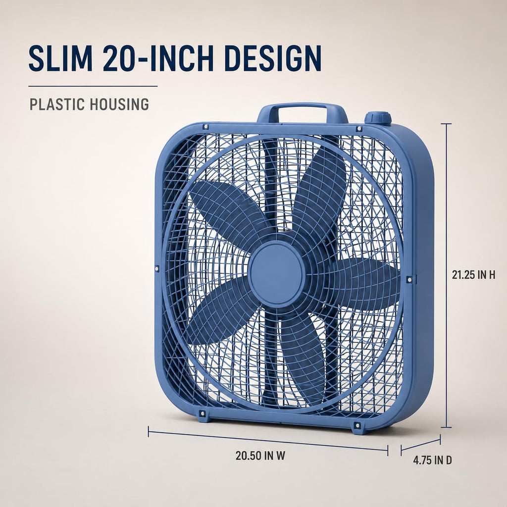 20" 3-Speed Box Fan I55495