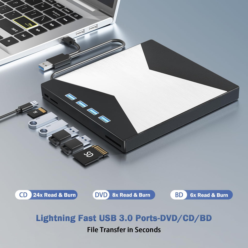 4K External Blu Ray Drive H898