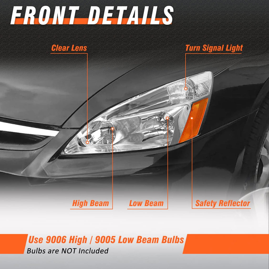 2003-2007 Honda Accord Headlights N148
