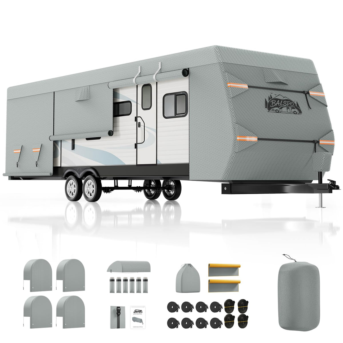 Heavy Duty Waterproof RV Cover 14-16ft G524