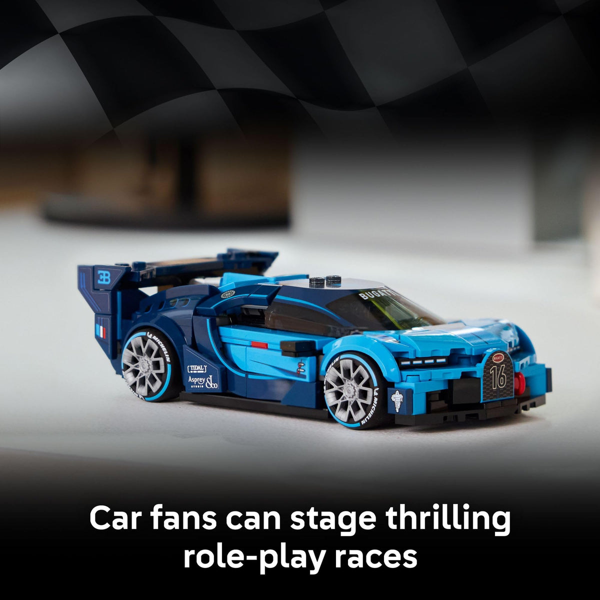 Bugatti Vision Gran Turismo Hyper Sports Car F4235