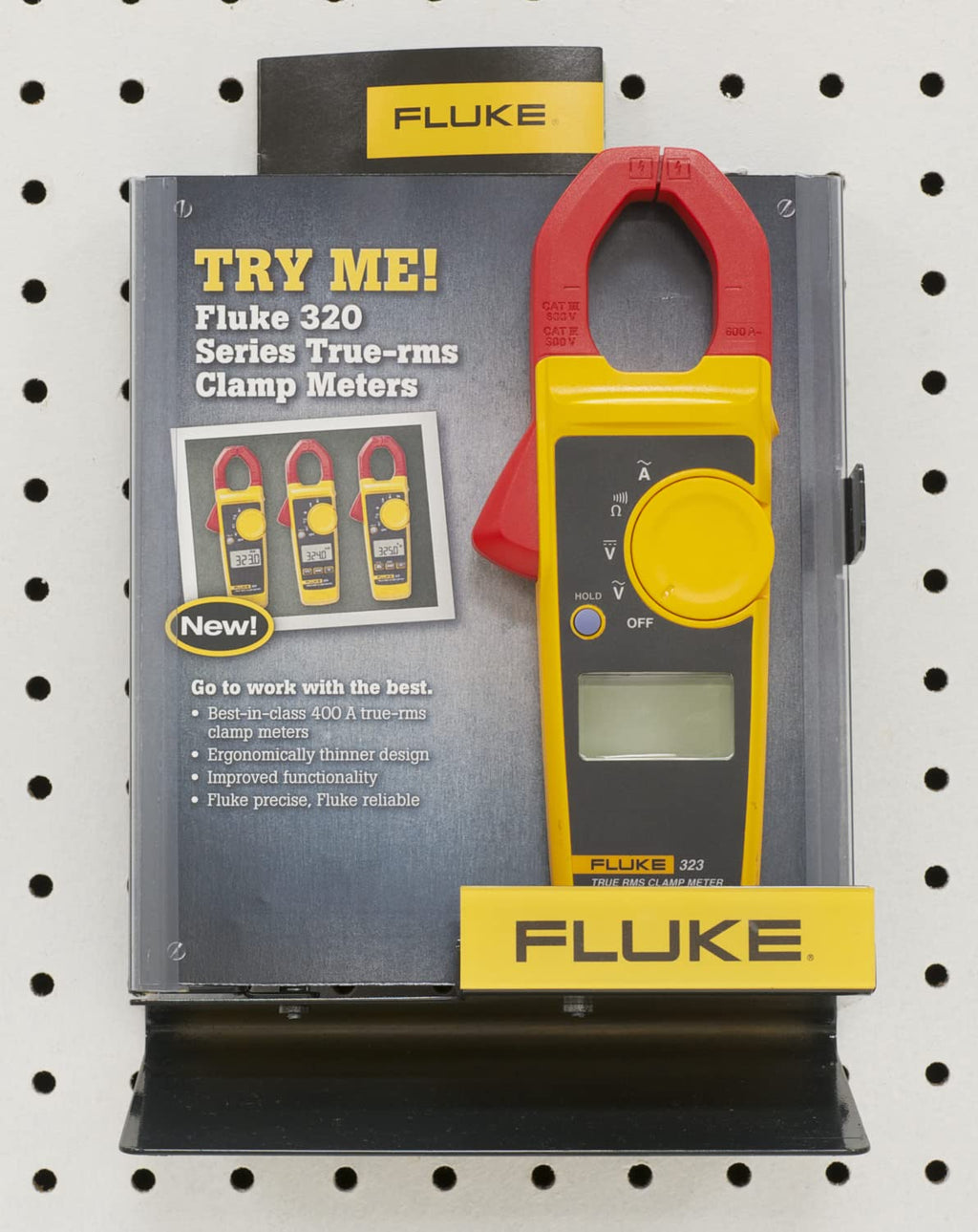 Clamp Meter, Measures AC Current to 400 A & AC/DC Voltage to 600 V C7557