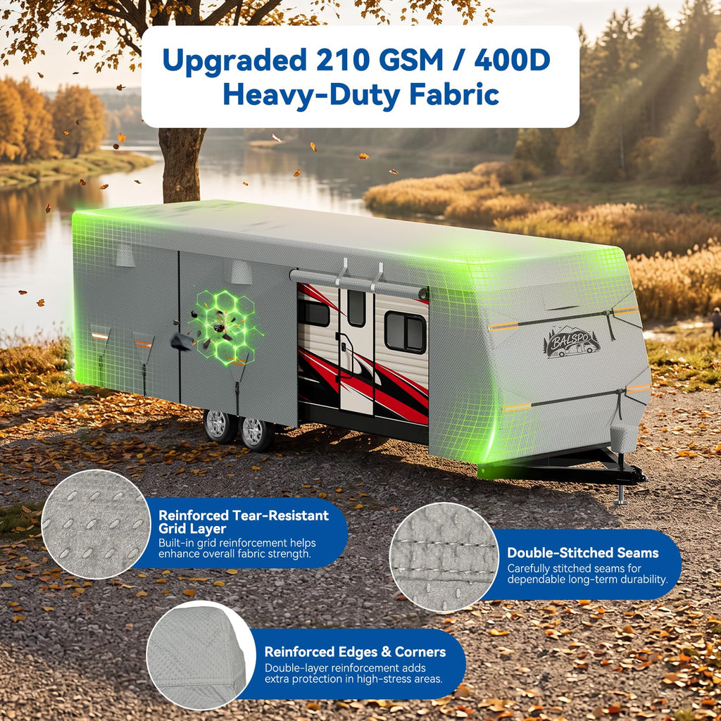 Heavy Duty Waterproof RV Cover 14-16ft G524