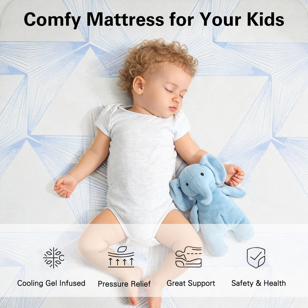 6 Inch Twin Gel Memory Foam Mattress U351