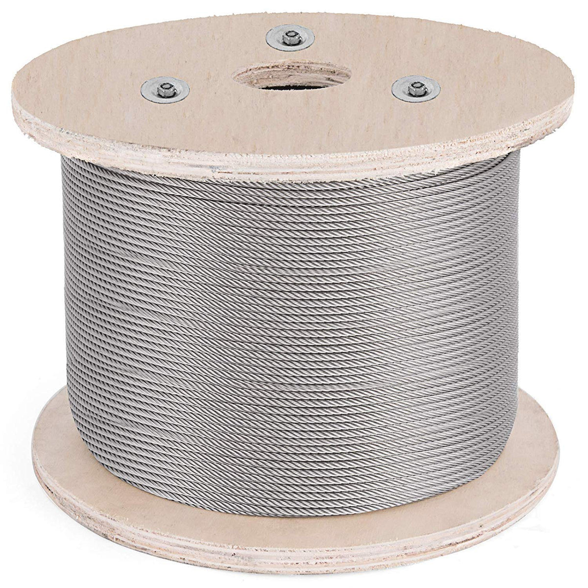 1/8" T316 Stainless Steel Cable 1x19 Wire Rope S257