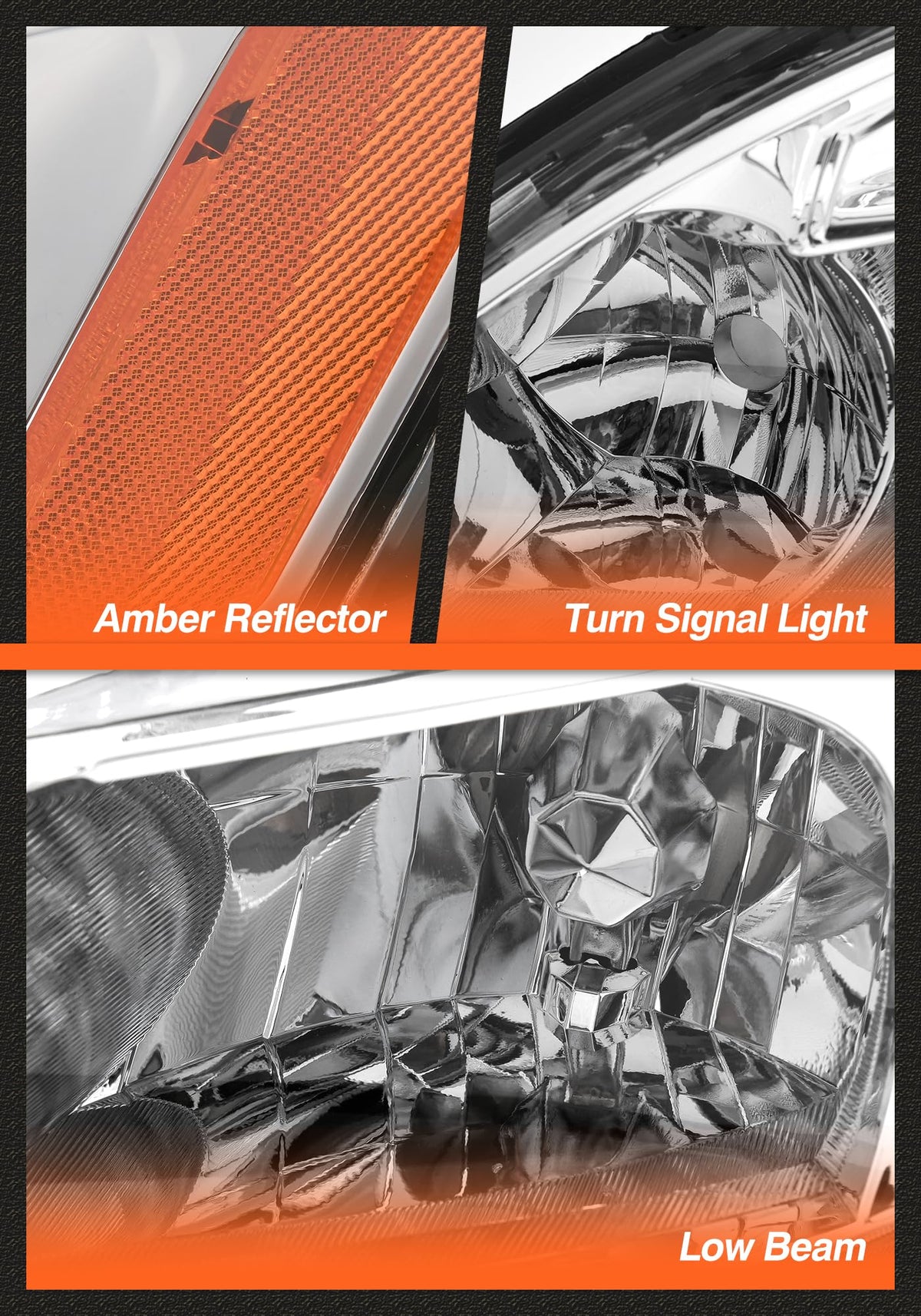 2003-2007 Honda Accord Headlights P41313