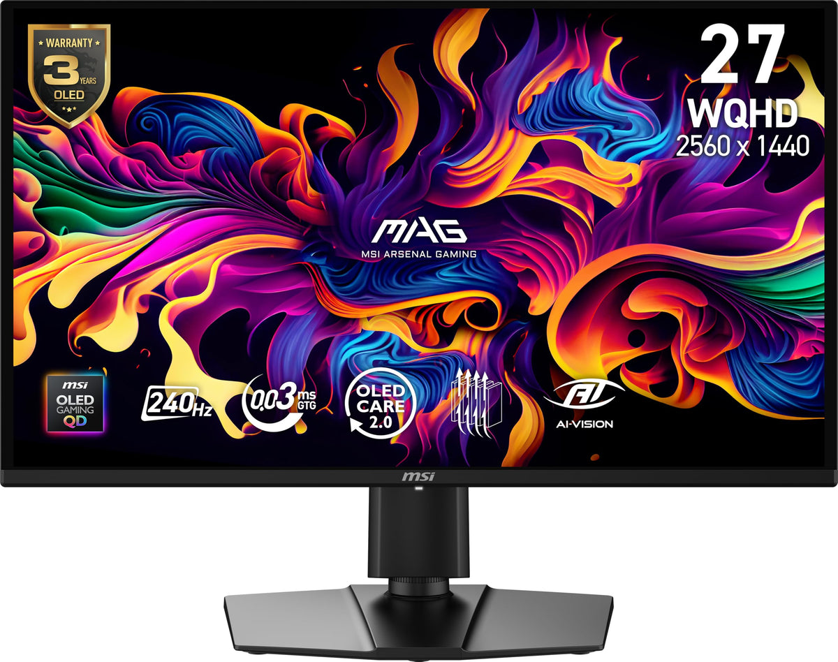 27-Inch WQHD 240Hz QD-OLED Gaming Monitor V80463