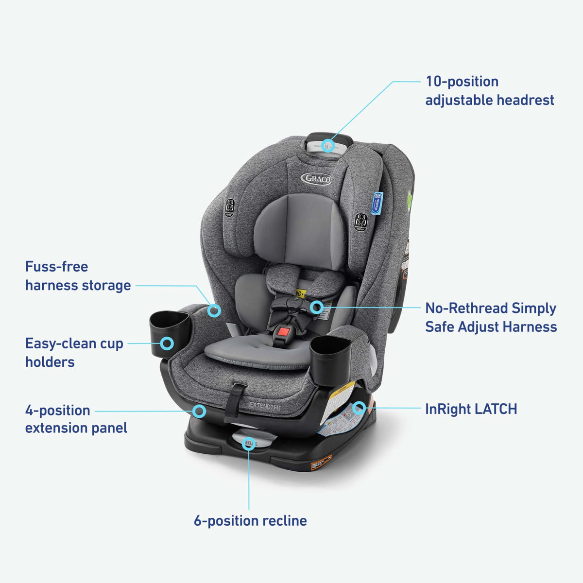 3-in-1 Convertible Car Seat R99949