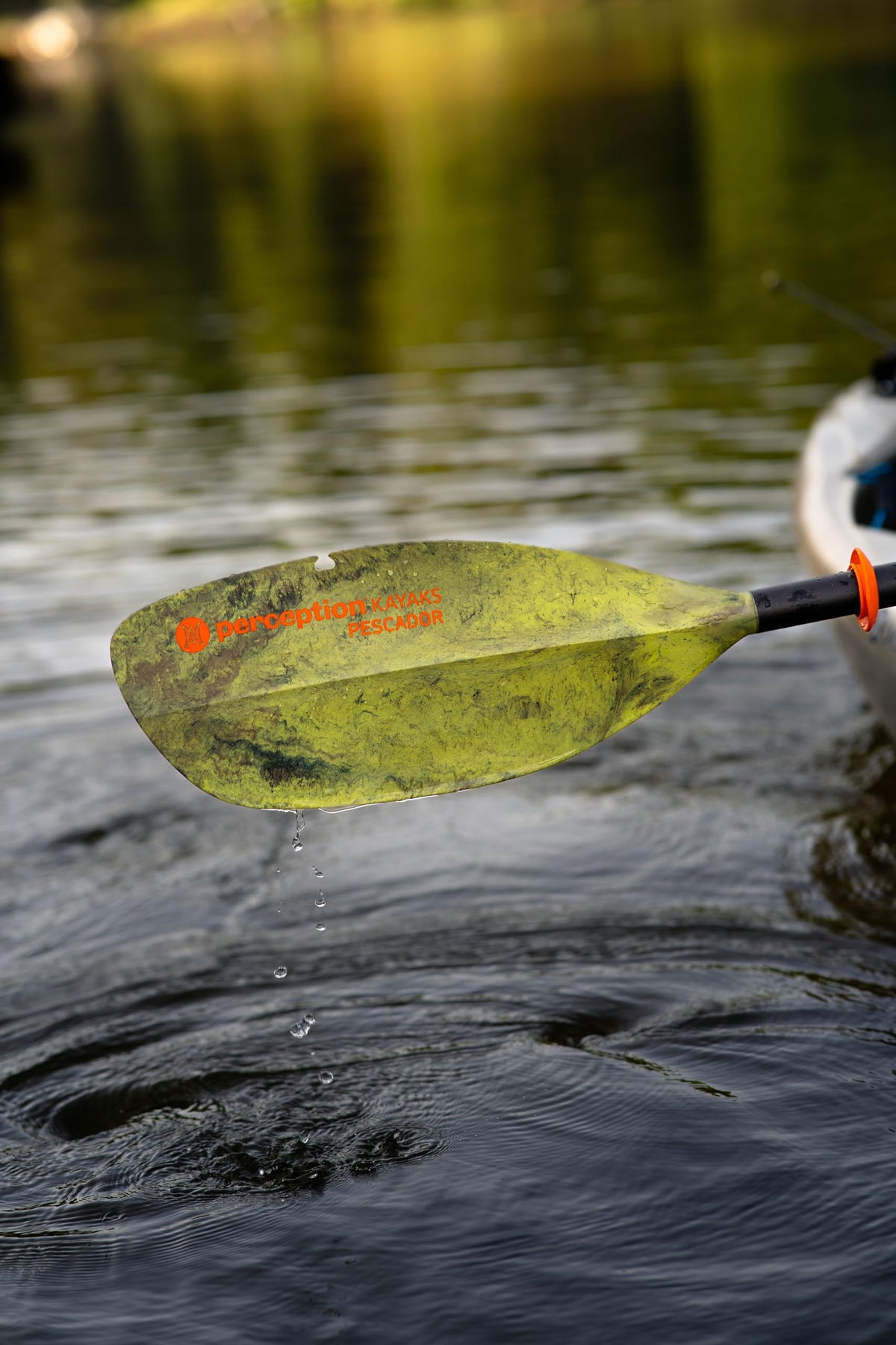 Adjustable Kayak Fishing Paddle 2 Piece Moss Camo P511677