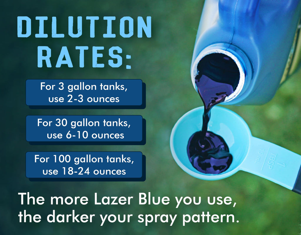 Blue 32 Ounces Concentrated Spray Pattern Indicator and Surfactant K693095