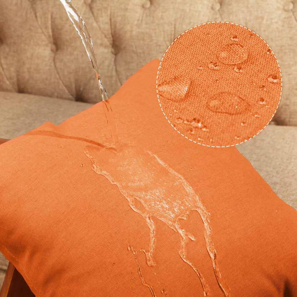 4 Pack Outdoor Throw Pillow Covers 18x18 R992