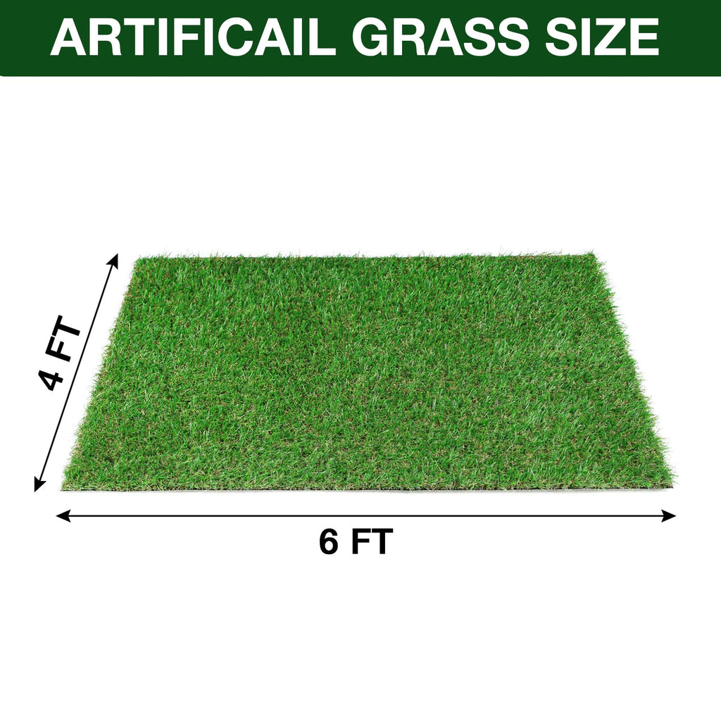 Large Artificial Grass 4 FT x 6 FT E92676