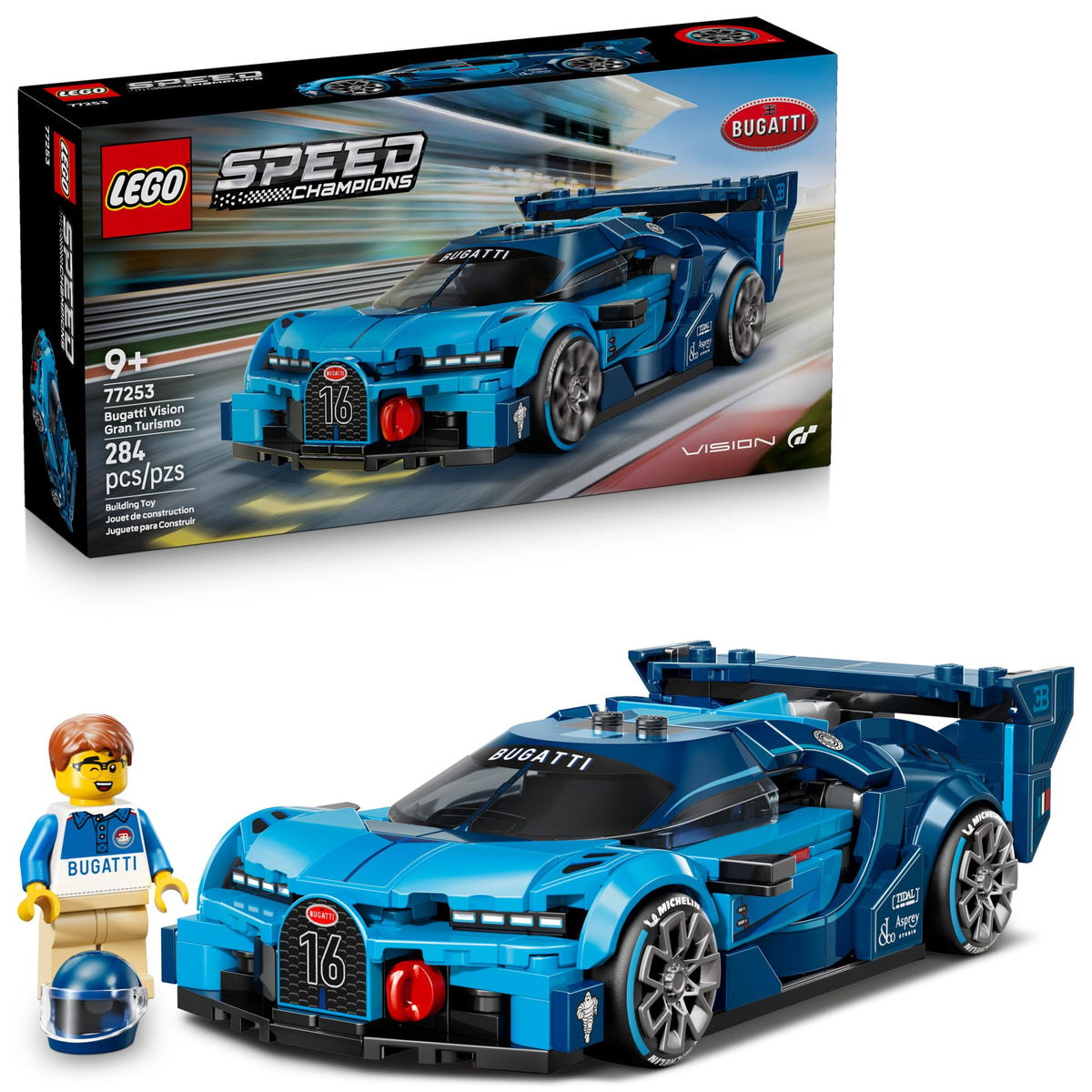 Bugatti Vision Gran Turismo Hyper Sports Car F4235