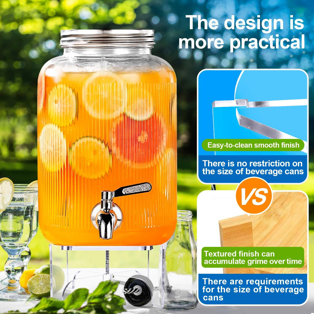 Acrylic Beverage Dispenser Stand W680