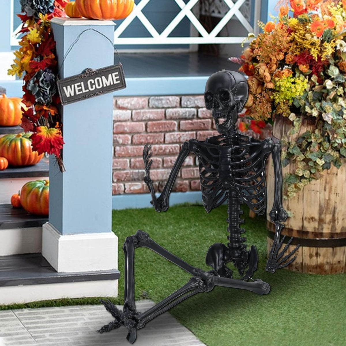 Life Size Posable Skeleton Prop Y350