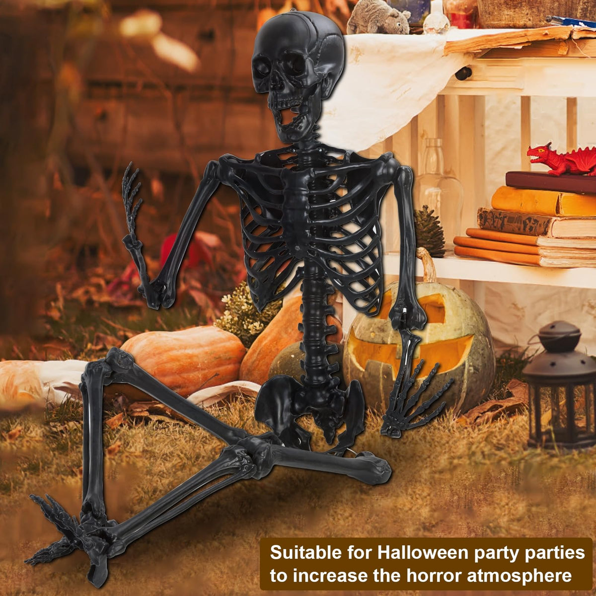 Life Size Posable Skeleton Prop Y350