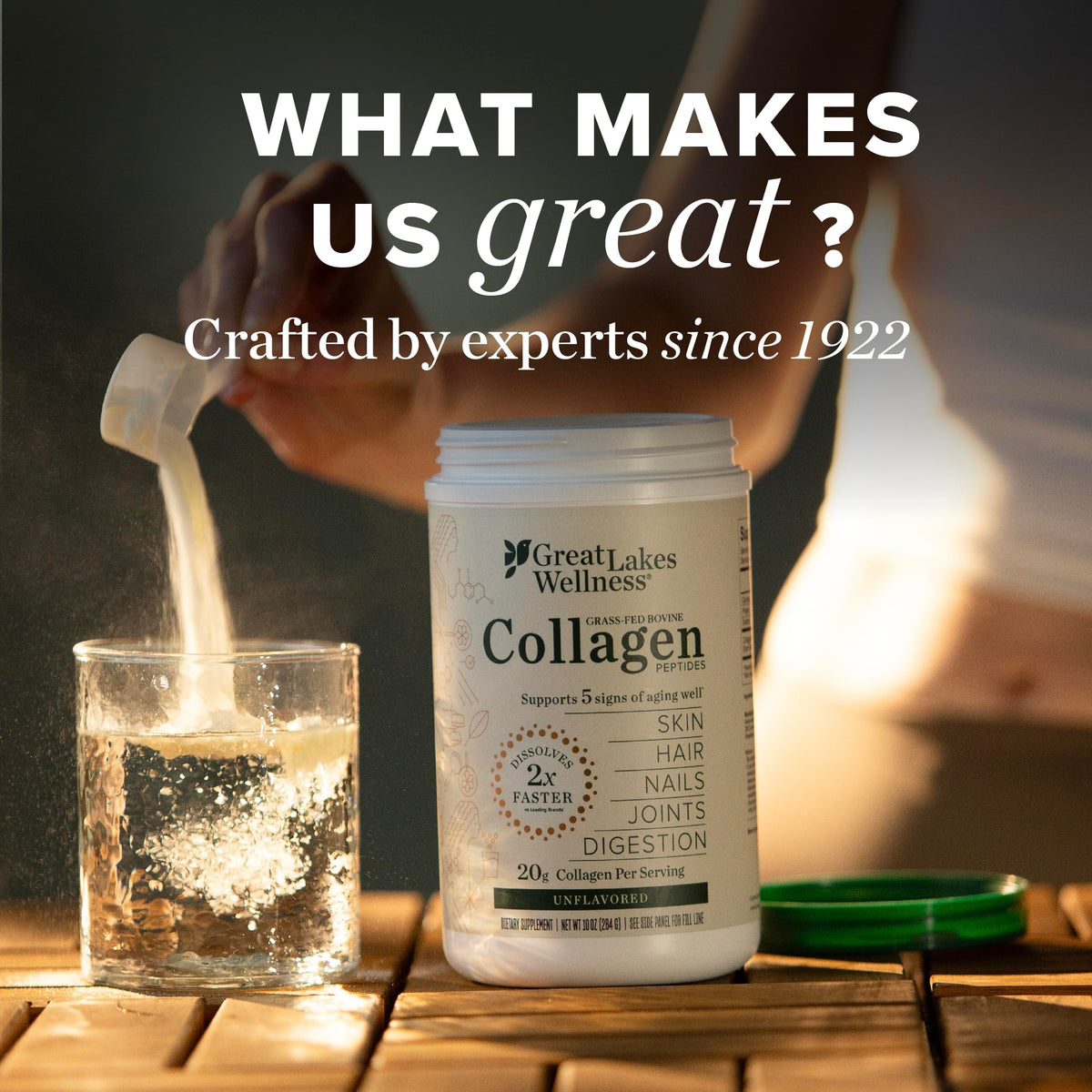 Collagen Peptides Powder, Chocolate, 10 oz G330