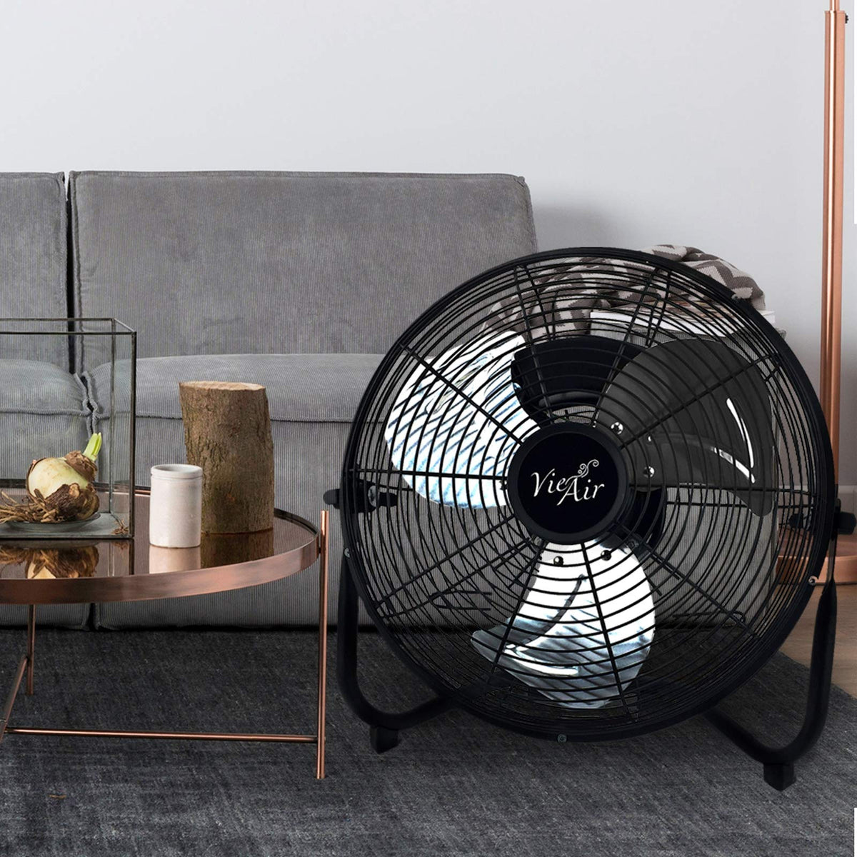 20 Inch 3 Speed Metal Floor Fan I1034