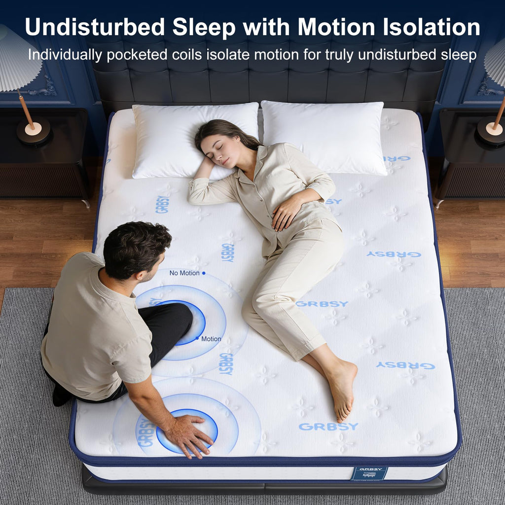 14 Inch Full Hybrid Mattress with Cooling Gel Memory Foam M5230