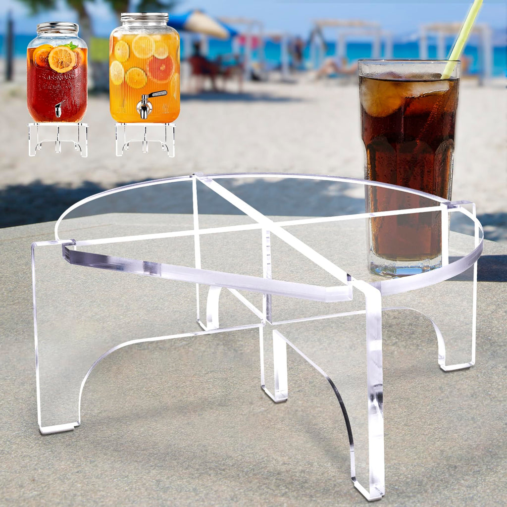 Acrylic Beverage Dispenser Stand W680