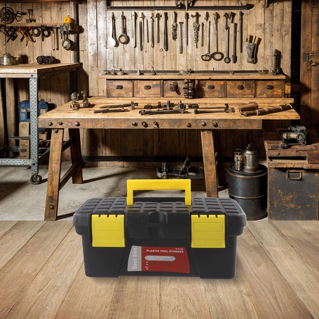 10 Inch Black Plastic Tool Box R710638