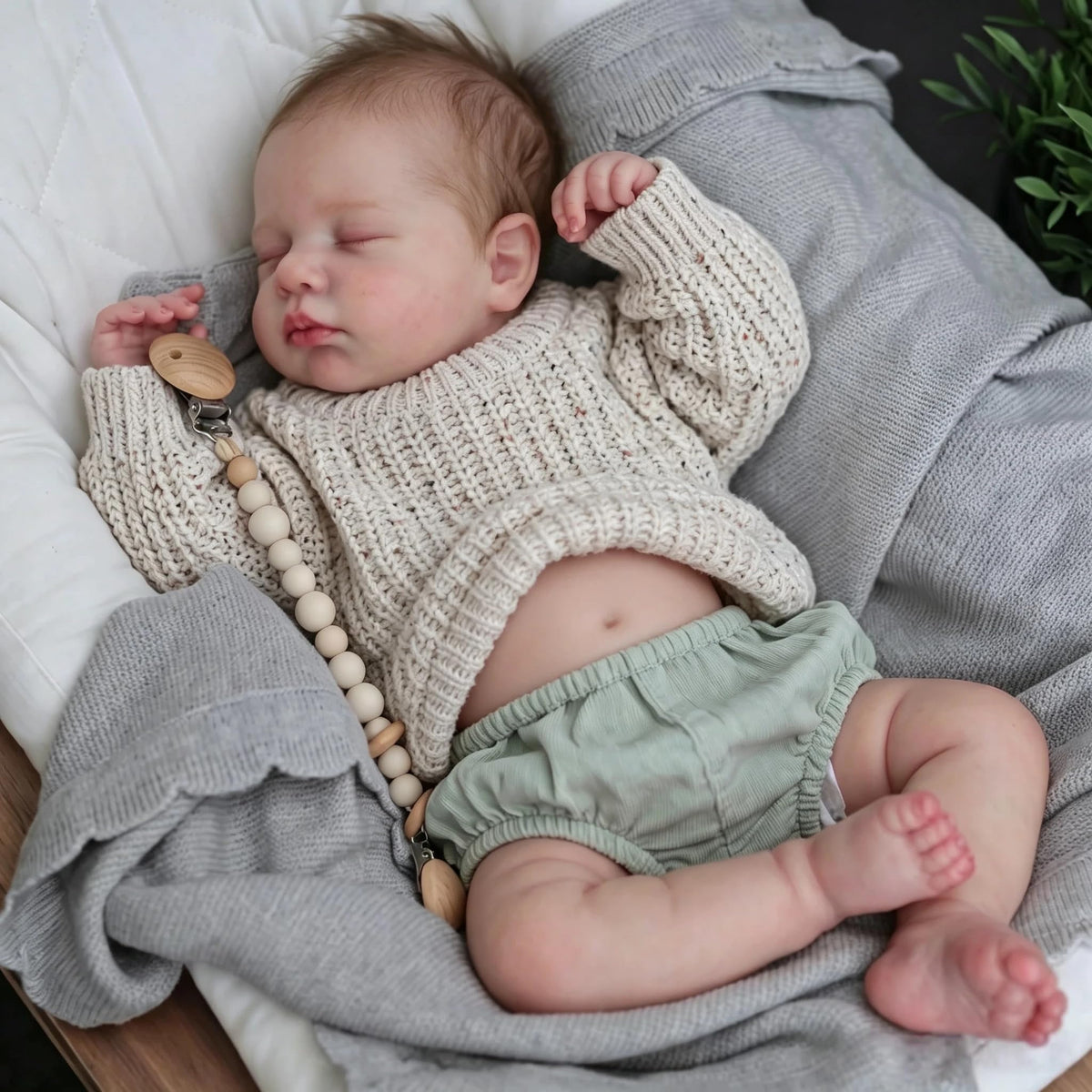 20 Inch Full Vinyl Realistic Reborn Baby Doll V77573