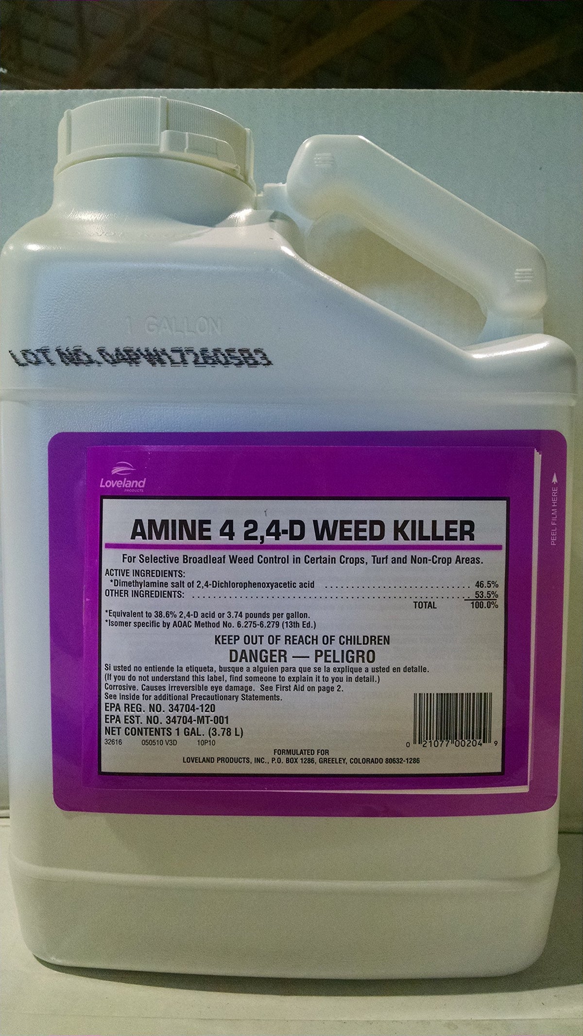 4 2,4-D Weed Killer 1 gal R247