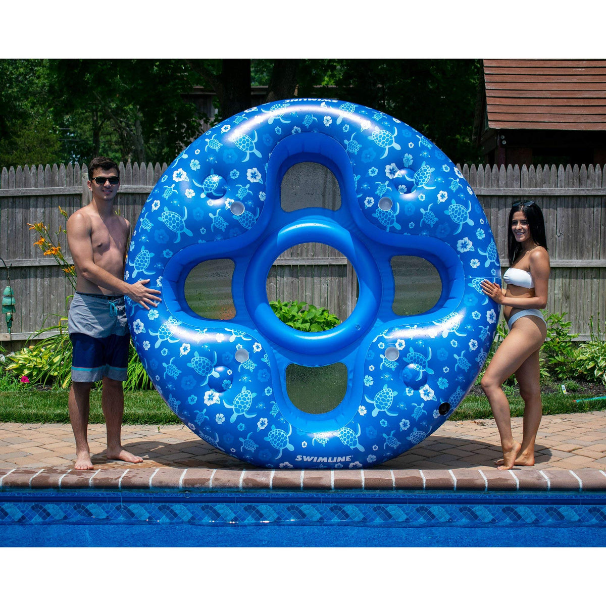 Inflatable Pool Lounger Float C218121